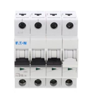 Wyłącznik nadprądowy 3P+N D 16A 6kA AC PL6-D16/3N 165035 - obrazek 1