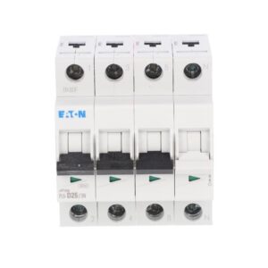 Wyłącznik nadprądowy 3P+N D 25A 6kA AC PL6-D25/3N 165039 - obrazek 1