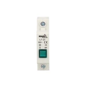 Lampka modułowa L7 zielona 230V A15-L7-ZI - obrazek 1