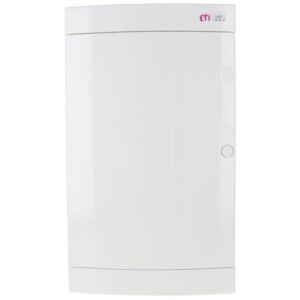 Rozdzielnica multimedialna 3x12 natynkowa wyposażona w płytę i gniazdo / IP 40 400V AC / ECT36PO MEDIA 001101303 - obrazek 1