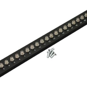 Patch panel 19cali 1U 24x F wyposażony CL-19-1U-24F - obrazek 1