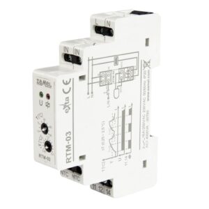Regulator temperatury od -10 do 90 st. C jednomodułowy z nastawą histerezy 0,25-2 st. C RTM-03 EXT10000251 - obrazek 1