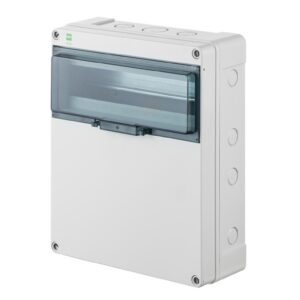 Rozdzielnica hermetyczna HERMETICA RN 1x13 400V AC 1000V DC PE+N dymny IP65 2206-01 - obrazek 1