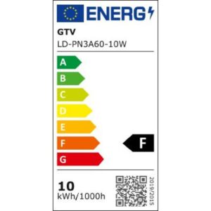 Żarówka LED E27 A60 10W 840lm 4000K AC220-240V LD-PN3A60-10W - obrazek 1