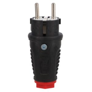 Wtyczka gumowa 16A 2P+Z 230V SCHUKO VDE IP54 /guma-poliamid/ TAURUS2 0511-sr - obrazek 1