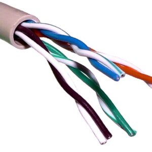 Przewód teleinformatyczny UTP KAT 5e 4x2x0,5 LSOH /305m/ KAB10000870 - obrazek 1