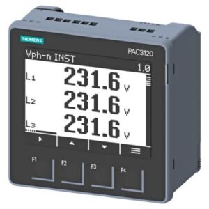 Miernik parametrów sieci PAC3220 x/1A x/5A licznik energii kl.0,5 MODBUS TCP/IP 2xRJ45 2DI 2DO 24-60VDC 7KM3220-1BA01-1EA - obrazek 1