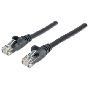 Patchcord Cat5E UTP 3,0M Czarny 100 Miedź 320764 - obrazek 1