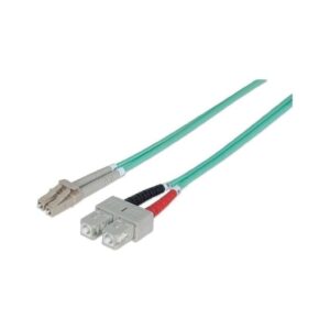 Patchcord światłowodowy OM3 50/125 MM SC-LC Duplex 2m - obrazek 1