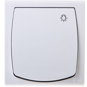 MADERA Przycisk hermetyczny /światło/ IP44 biały ŁNH-5N/00 - obrazek 1