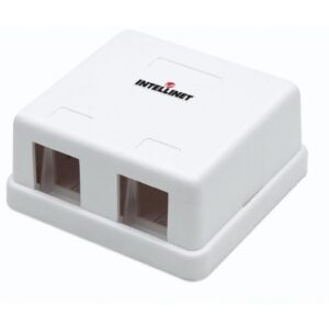 Obudowa Gniazda Keystone 2-Port Natynkowa Intellinet - obrazek 1