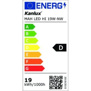 Oprawa hermetyczna MAH LED HI 19W-NW RYF 2400lm 4000K IP65 575/80mm PC/PC 22606 - obrazek 1
