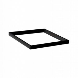 Rama montażowa do panelu LED 600x600x44 zatrzaskowa aluminium czarna EC79574 - obrazek 1