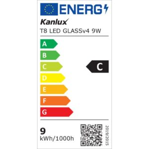 Świetlówka LED T8 G13 602mm GLASSv4 9W-NW 1440lm 4000K barwa neutralna 3 lata Gwar. 33210 - obrazek 1