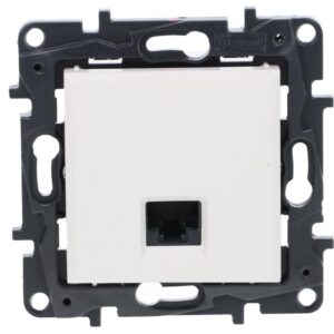 Niloe Step Gniazdo RJ45 kat. 5e UTP biały 863159 - obrazek 1