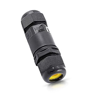 Mufa kablowa skręcana 5-9 mm2 450V 16A v2 Czarna IP68 5977 - obrazek 1