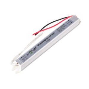 Zasilacz LED meblowy ultra slim IP20 18W 12V 1,5A 170 x 18 x 17 mm EC79772 - obrazek 1