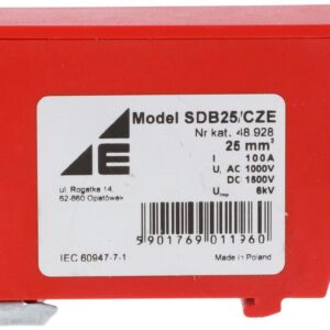 Blok rozdzielczy PV 1500V DC SDB-25/CZE 48.928 - obrazek 1