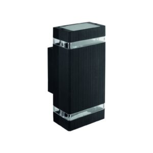 Oprawa elewacyjna OE-3C 2xGU10 IP54 230V CZARNA EC79034 - obrazek 1