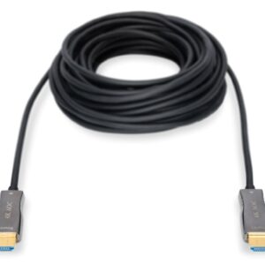 Kabel połączeniowy HDMI Hybrydowy Premium HighSpeed Ethernet 4K 60Hz UHD Typ HDMI A/HDMI A M/M 10m AK-330125-100-S - obrazek 1