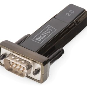 Konwerter/Adapter USB 2.0 do RS232 (DB9) z przedłużaczem USB A M/Ż 80cm DA-70156 - obrazek 1