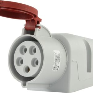 Gniazdo stałe siłowe 32A 5P 400V B.1038 - obrazek 1