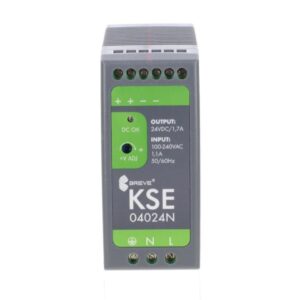 Zasilacz impulsowy KSE 04024P 230/ 24VDC 1,7A 40W na szynę DIN, Uzas: 85-264VAC, Ta70, 18924-9983 - obrazek 1