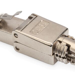 Wtyk modularny RJ45 kat.6A PoE++ 10GbE STP ekranowany zakręcany beznarzędziowy AWG 26-22 DN-93634 - obrazek 1