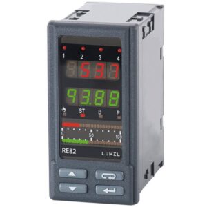 Programowalny regulator temperatury wyjście 1 przekaźnikowe wyjście 2 przekaźnikowe wyjście 24V DC zasilanie 85-253VAC/DC - obrazek 1