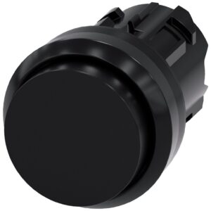 Przycisk wysoki 22mm tworzywo czarny z samopowrotem SIRIUS ACT 3SU1000-0BB10-0AA0 - obrazek 1