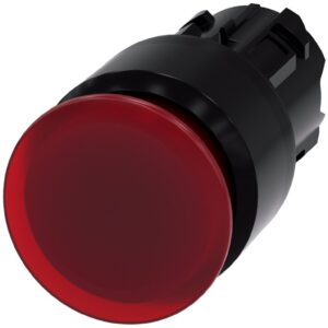 Przycisk grzybkowy podświetlany 22mm tworzywo czerwony 30mm bez samopowrotu SIRIUS ACT 3SU1001-1AA20-0AA0 - obrazek 1