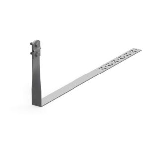 Uchwyt pod dachówkę z zaczepem L-450mm skręcany ocynkowany 11.4/Z/S OG /91103202/ - obrazek 1