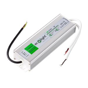 Zasilacz LED hermetyczny IP67 200W 12V 16,6A 224 x 65 x 40 mm EC79766 - obrazek 1
