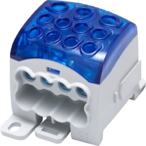 Blok rozdzielczy - uniwersalny Al/Cu SUB 270 (82070) SIMBLOCK niebieski 81655003 - obrazek 1