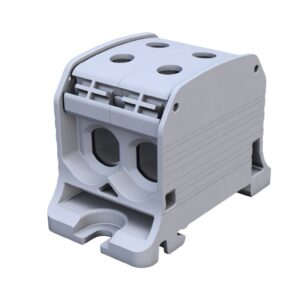 Złączka szynowa gwintowa Al/Cu STB 50-2 (87320) SIMBLOCK szary 81002002 - obrazek 1