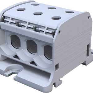Złączka szynowa gwintowa Al/Cu STB 50-3 (87360) SIMBLOCK szary 81003002 - obrazek 1