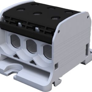 Złączka szynowa gwintowa Al/Cu STB 50-3 (87360) SIMBLOCK czarny 81003007 - obrazek 1