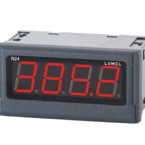 Amperomierz 4 cyfrowy wejście AC 230V 0-5A jednostak A z atestem KJ N24 Z510300M1 - obrazek 1