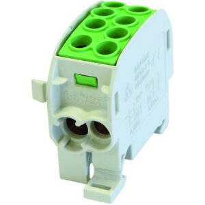 Blok rozdzielczy 1-potencjałowy łączony SCB 35-Cu (80210) SIMBLOCK 2x4-35mm2, 2x2,5-25mm2 zielony 81504005 - obrazek 1