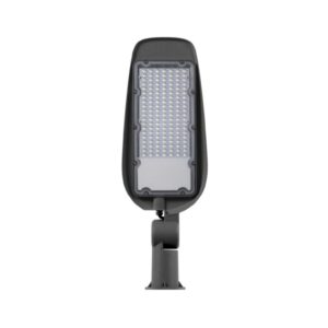 Lampa uliczna LED 100W 11000lm barwa zimna 90/130 stopni szara 6500K EC79907 - obrazek 1