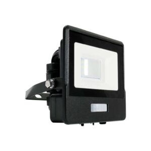 Projektor LED z czujnikiem ruchu 10W 735lm 6500K Dioda SAMSUNG IP65 Czarny 5 Lat Gwarancji 20258 - obrazek 1