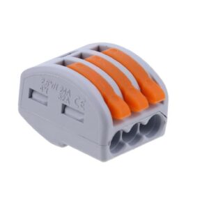 Szybkozłączka złączka uniwersalna 3x0,08-4mm 1 szt. ZU-403 - obrazek 1