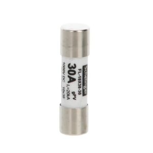 WKŁADKA TOPIKOWA CYLINDRYCZNA 10x38MM 1000V DC 30A - obrazek 1