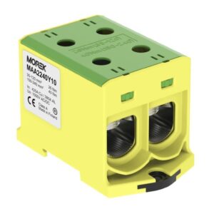 Złączka OTL240-2 kolor żółto-zielonych 2xAl/Cu 35-240mm2 1000V AC / 1500V DC Zacisk uniwersalny MAA2240BY10 - obrazek 1