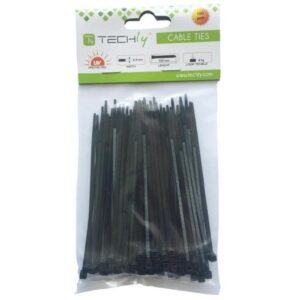 Opaski Zaciskowe 100x2.5mm Trytki do Kabli 100szt. Czarne - obrazek 1