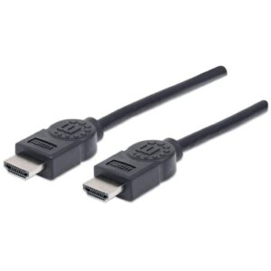 Kabel HDMI-HDMI M/M 4K*30Hz 1.8m Czarny Manhattan - obrazek 1