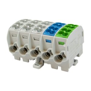 Blok rozdzielczy - odgałęźny Al/Cu SCB 25-5X (80150) SIMBLOCK sza/nie/zie 81500020 - obrazek 1