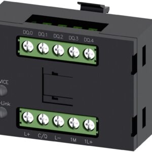 Moduł elektroniczny IO-link do przełącznika z kluczem RFID 5 programowanych wyjść cyfrowych 24V DC SIRIUS ACT 3SU1400-1GD10-1AA0 - obrazek 1
