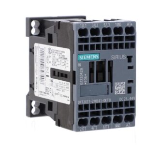 Stycznik sprzęgający S00 AC-3 5.5kW / 400V 1Z 24VDC 0.85...1.85US 3P przyłącze sprężynowe 3RT2017-2MB41-0KT0 - obrazek 1