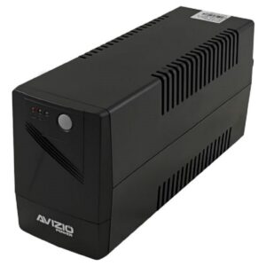 UPS Zasilacz awaryjny AVIZIO POWER 1000VA 600W 12V 9AH typu Line-Interactive AVR AP-BK1000B - obrazek 1